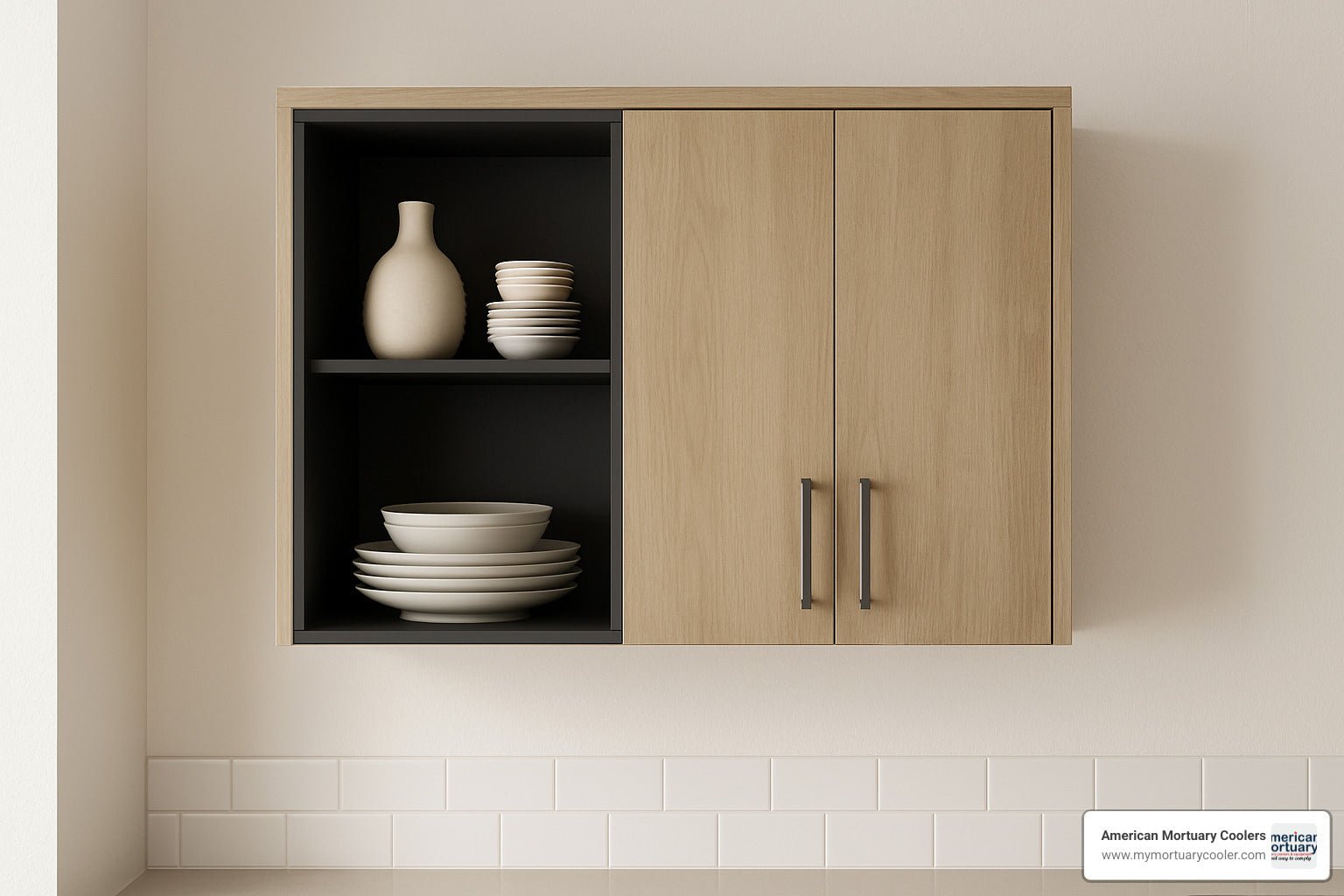 Beginner's Guide to Choosing a Wall Cabinet with Open Shelf - American Mortuary Coolers & Equipments Beginner's Guide to Choosing a Wall Cabinet with Open Shelf - American Mortuary Coolers & Equipments